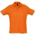 SOLS Heren Zomer II Poloshirt (Oranje)