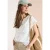 Cecil Dames Blouse met hangende schouder en borduursel in Wit