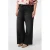 MS Mode high waist wide leg jeans black denim