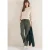 Cecil Dames Broek met gewassen look in Groen