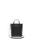 LACOSTE Shopper ‘Sac Cabas Lacoste Anna Petit Piqué NF4929AA Noir Farine’  zwart