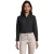 SOLS Dames/Dames Executive Poplin Business Blouse met lange mouwen (Zwart)