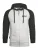 SPITZBUB Sweatvest ‘Lucas’  grijs gemêleerd / zwart