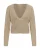 CULTURE Gebreid vest ‘Julietta’  lichtbeige