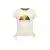 B.Nosy T-shirt B.Dazzeling met printopdruk offwhite