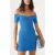 BA&SH Robe Oleane Bleu
