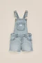 Blue Ridge – Meisjes tuinpak met stretch – Slim Fit – Lichtblauw – Katoen –