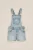 Blue Ridge – Meisjes tuinpak met stretch – Slim Fit – Lichtblauw – Katoen –