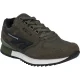 Hi-Tec Silver Shadow PU Suède/Polyester Heren Donkergroene Veterschoenen