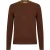 Levis Heren Batwing Logo Crew Hals Trui (Bruin)