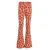 LOOXS little gebloemde flared broek roze