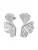 Hey Happiness Oorbellen ‘Ginkgo Leaf’  zilver