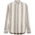 Katoenen shirt met lange mouwen KnowledgeCotton Apparel Dune Stripe