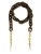 Cheeky Chain Munich Ketting ‘Mathilda’  bruin / goud