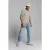 No Excess Polo Melange Grey Melange