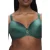 Chantelle Co Bra Tshirt Very Covering Memory Empire Green
