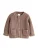 Next Gebreid vest  bruin / wit