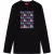 Fenchurch Heren Goulston T-shirt met lange mouwen (Zwart)