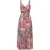 PINKO Bruce Abito Georgette Stampa W Mult. Pink/green