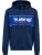 Hummel Sweatshirt ‘Julian’  blauw / marine / oranje / wit