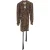 Diane Von Furstenberg Ella Playsuit met wikkeleffect en luipaardprint in veelkleurige viscose