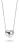 Orphelia Dames 925 Sterling Zilveren Ketting met Hanger – Zilver ZH-4667