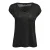 Dames-T-shirt Only Silvery manches courtes col V lurex