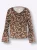 heine Blouse  bruin / cognac / wit