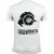 Heren Fitness Functioneel T-shirt met Logo Sport Outdoor Wit