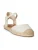 Lauren Ralph Lauren Espadrilles ‘ROBBY’  lichtbeige / wit