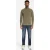 No Excess Pullover Half Zip Plated Moss