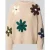 Apricot relaxed fit gebreide pullover met bloemenborduursel