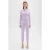 Theory Treeca Pant In Good Wool Lilac Sky