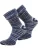 normani Sokken  blauw / grijs / wit
