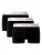 LACOSTE Boxershorts  zwart / wit
