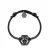 Philipp Plein Jewellery Armband ‘Friendship Hexagon Skull’  zwart