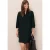 Cecil Dames Corduroy jurk in effen kleur in Groen