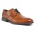 Pod Smyth Leren Heren Cognac Veterschoenen