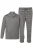 JP1880 Pyjama lang  donkergrijs