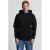 Vänner hoodie met backprint zwart