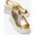 Agusto Leren Plateau Sandaal (Dames)