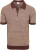 KnowledgeCotton Apparel Polo Knitted Chocolate