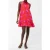 French Connection Christy Halterneck Swing Dress Raspberry Sorbet Mlt