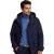 Tommy Hilfiger parka jas normale fit waterdicht donkerblauw