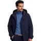 Tommy Hilfiger parka jas normale fit waterdicht donkerblauw