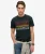 Japan T-shirt met Relaxte Pasvorm en Strepen Blauw