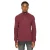 Duck and Cover Heren Potenza Gebreide Halve Rits Trui (Raisin)