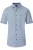 Redmond Casual Overhemd Korte mouw blauw