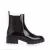 Women’s Rocket Dog Iggie Patent Chelsea Boots in Black