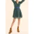ICode Green Dress With Summer Fruit Print Green